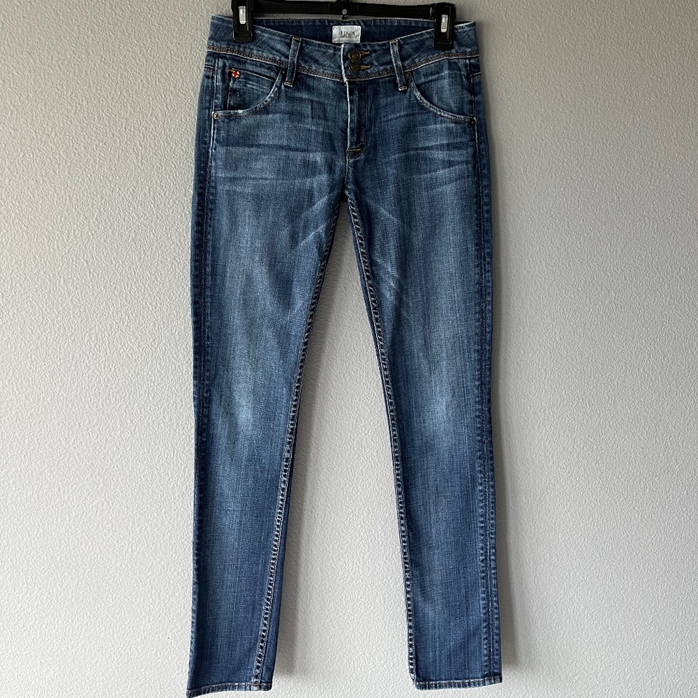 Hudson Collin Mid-Rise Skinny Jeans